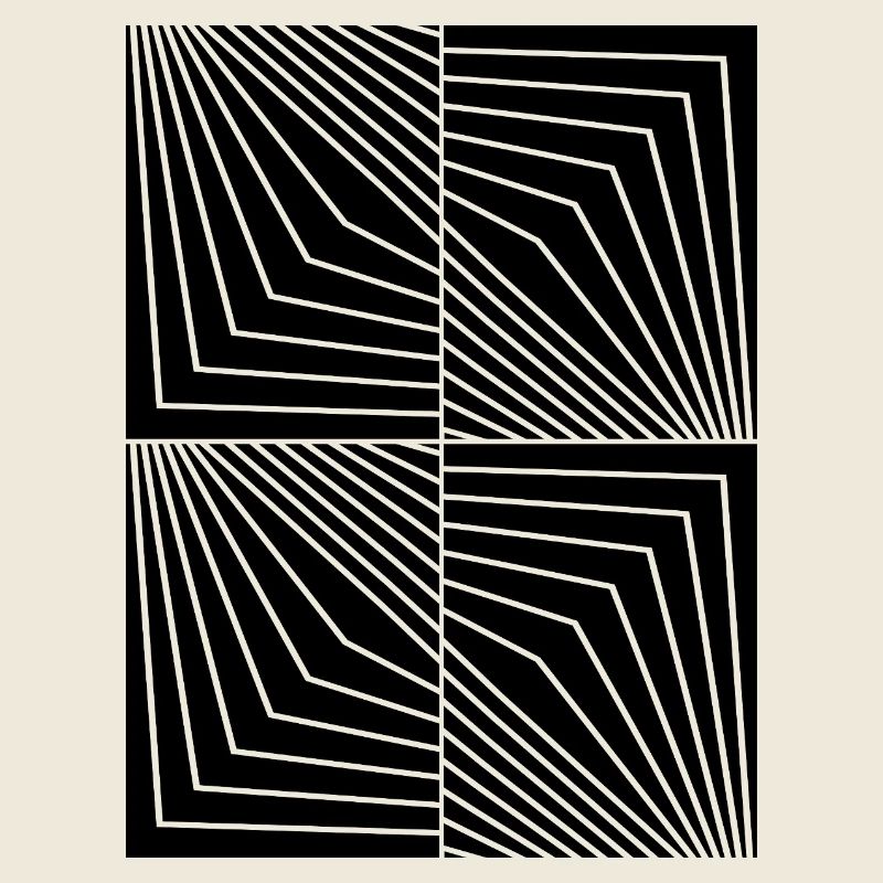 Conception des lignes géométriques Bauhaus