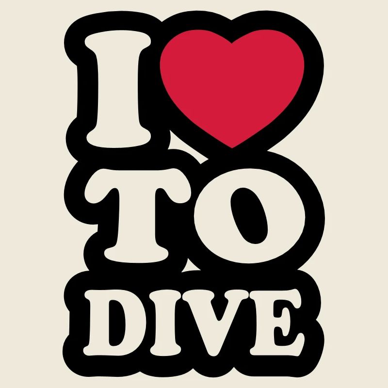 I love to dive