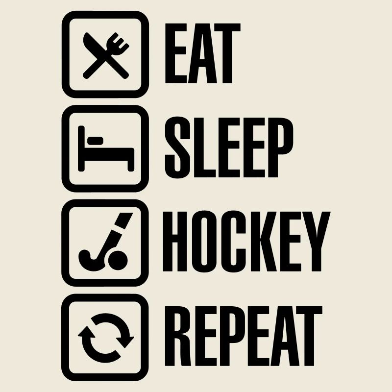 Eat Sleep Hockey Repeat