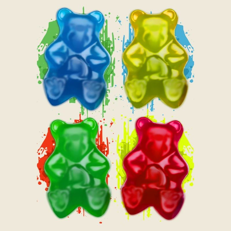 Gummy bears - Fruity - Candy - Sweet