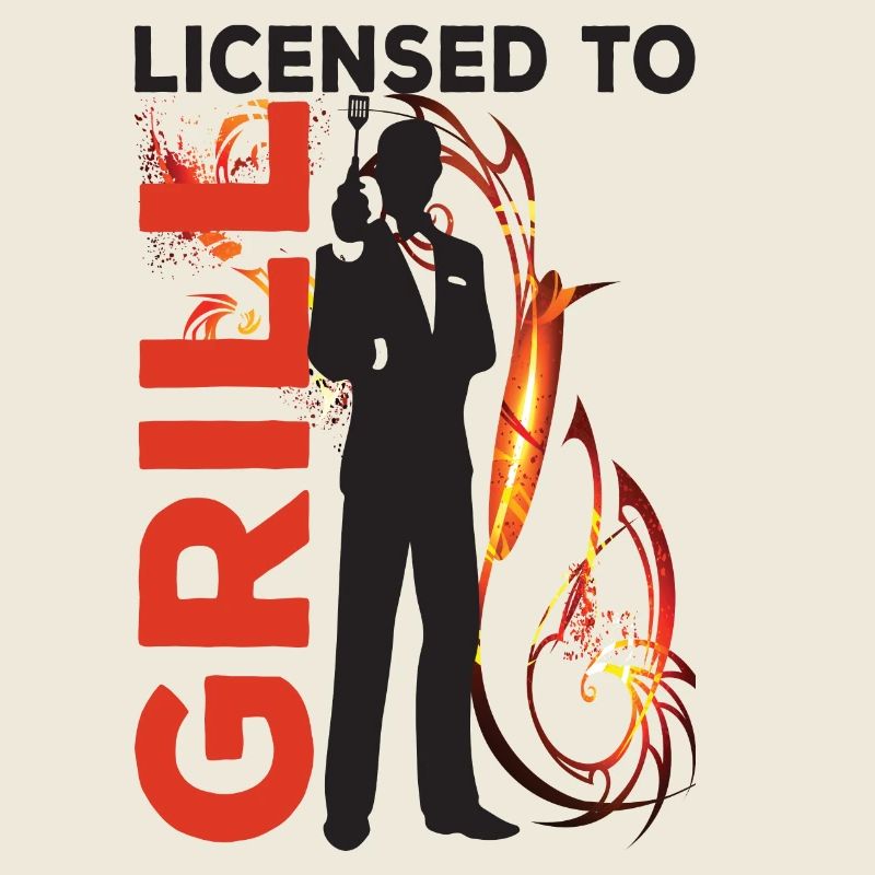 Licence pour griller funny BBQ