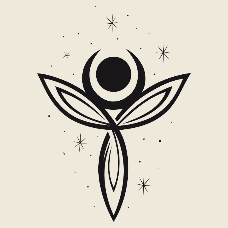 Göttin Mondgöttin Trinity Triquetra