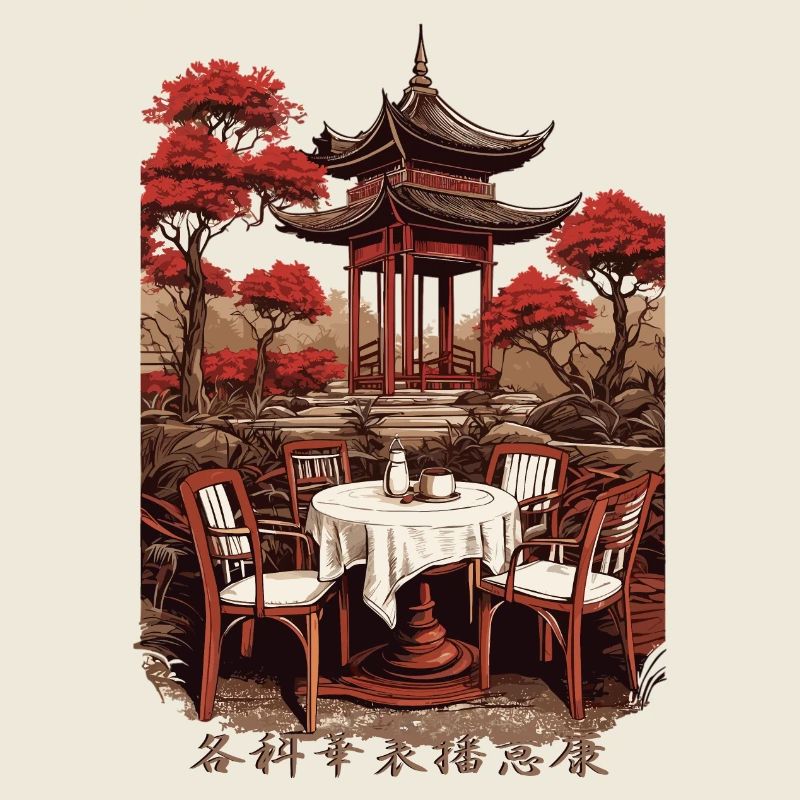 Asiatisches Kaffee