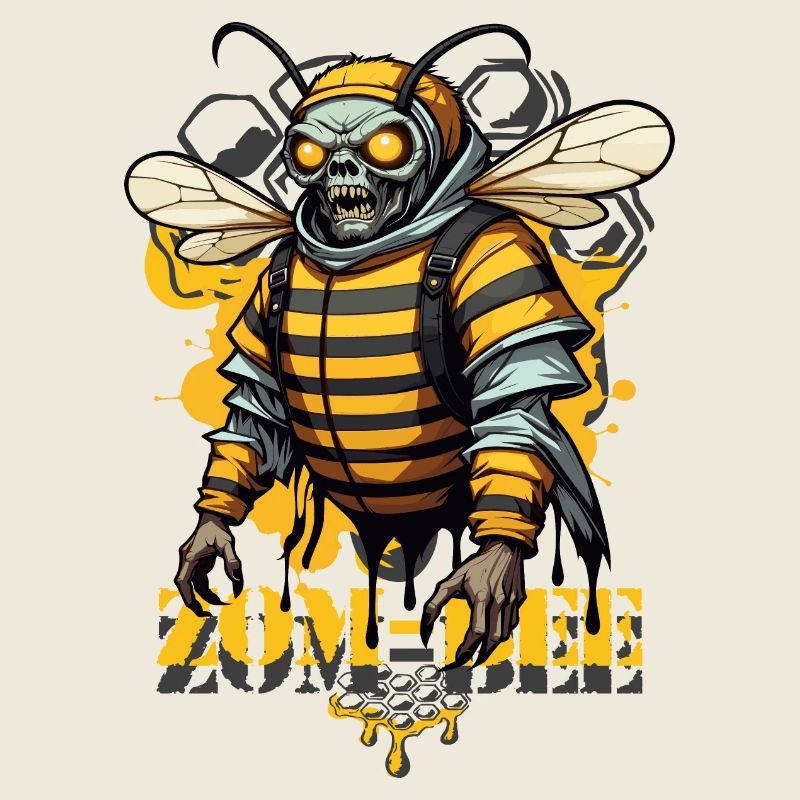 Cool zombie bee