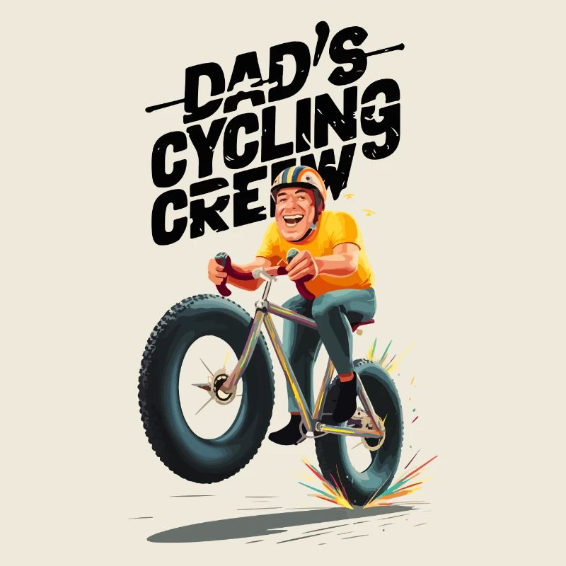 Illustration vibrante de cyclisme tout-terrain