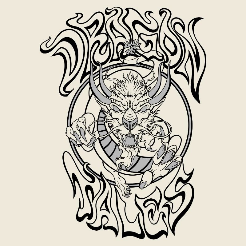 Dragon Tales – Mythical Eastern Dragon Artwork II