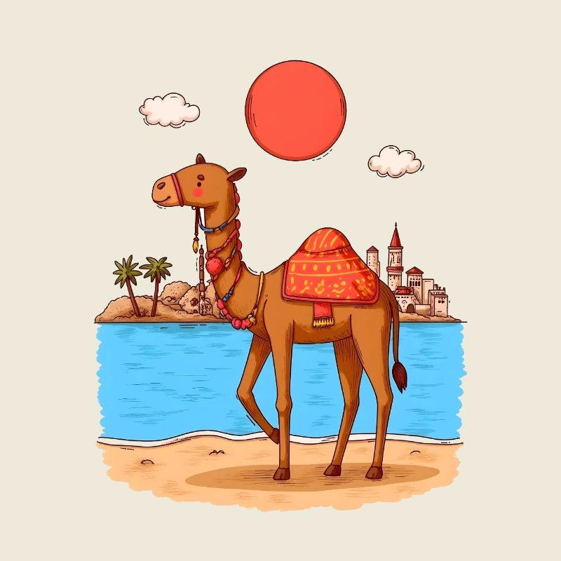 Tunisia Desert Adventure – Camel and Sahara