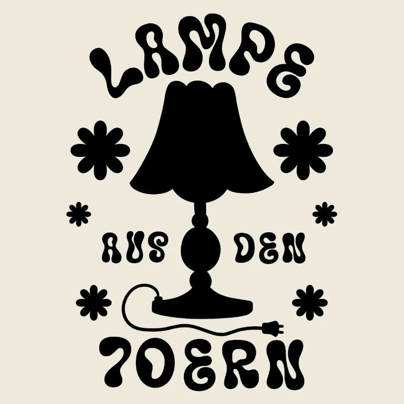 Lampe aus den 70ern