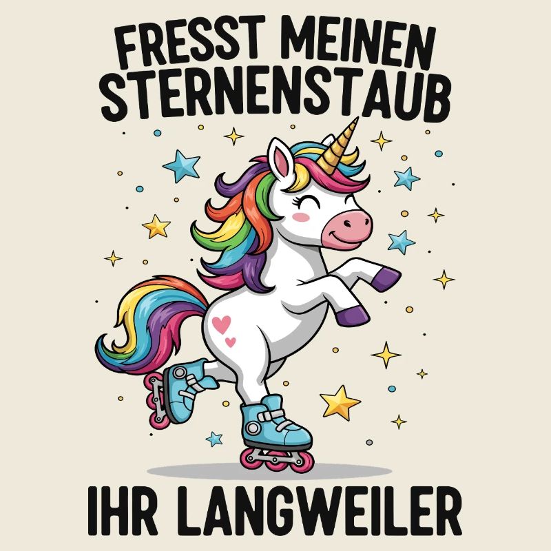 Rollschuh Einhorn