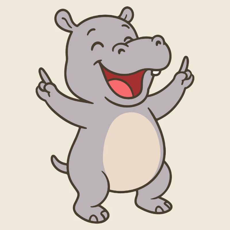 Happy Hippo Baby