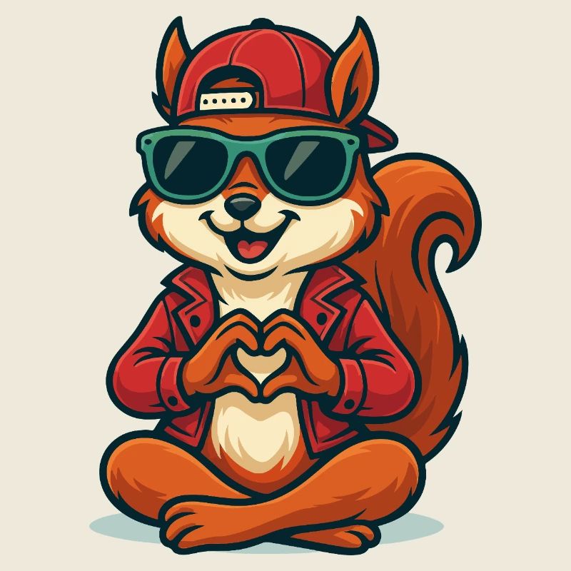 Ondes d’amour d’écureuil