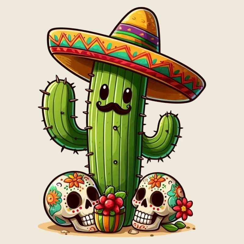 Drôle de cactus du Mexique