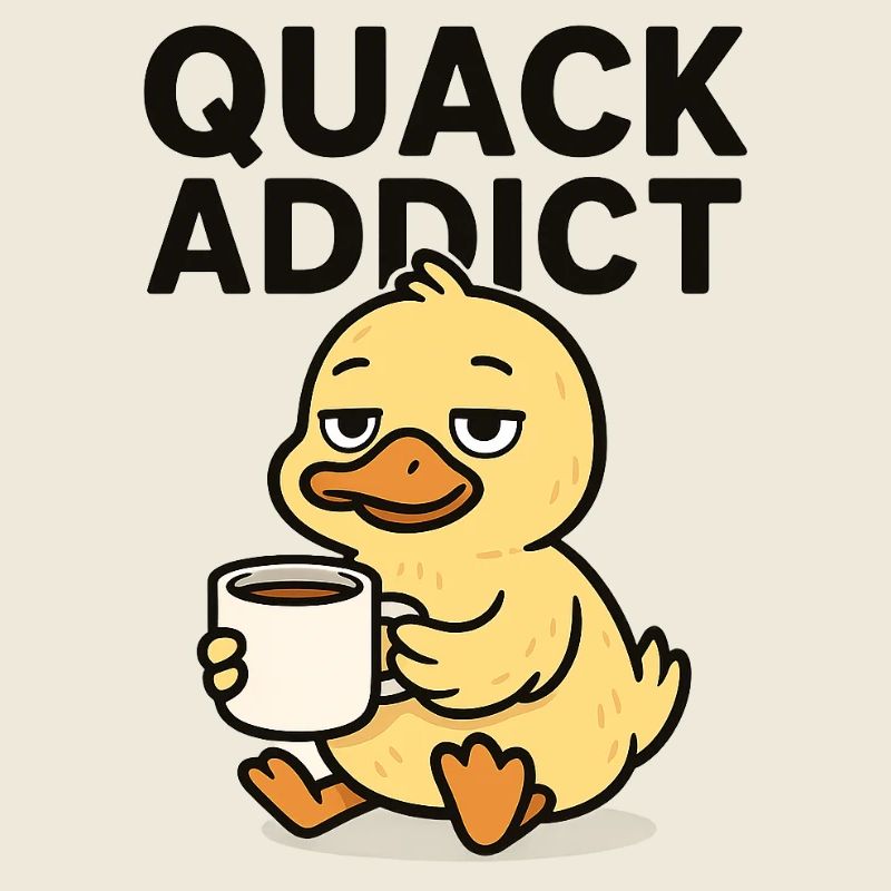 Chill Quack Coffee Club Design