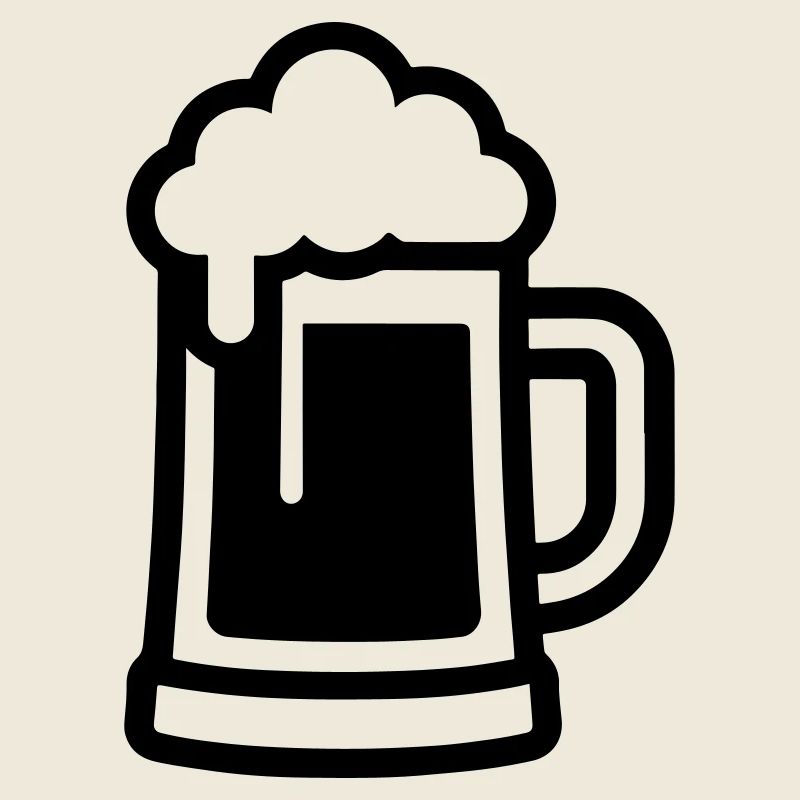 Bierglas Symbol Bier