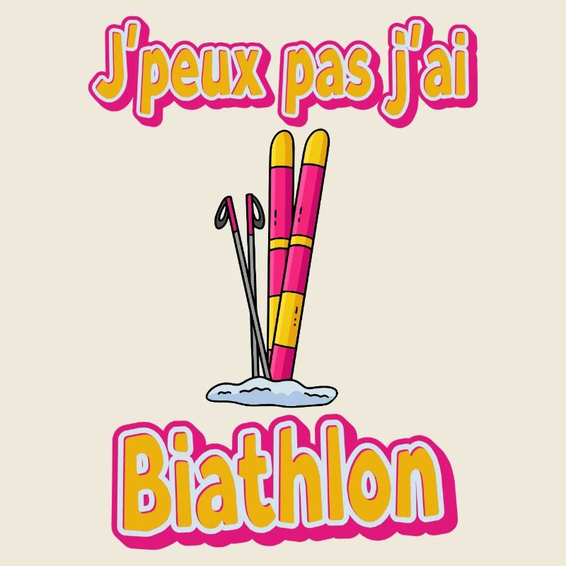 Déclaration d'Athlète de Biathlon Humoristique