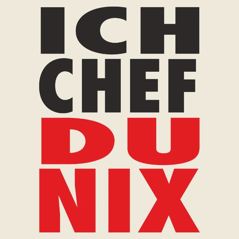 Humorous chef lettering