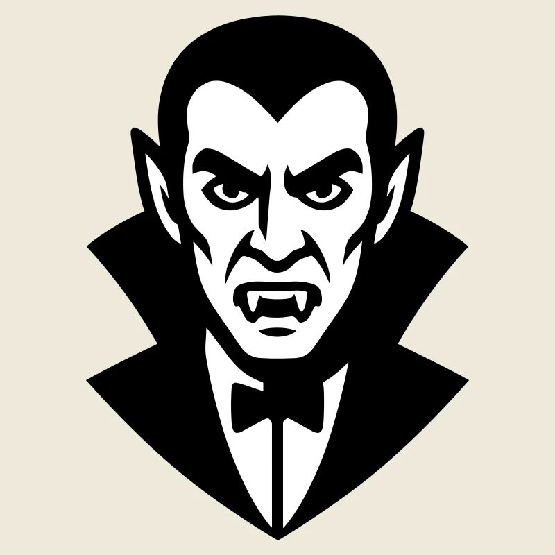 Vampire Portrait Illustration