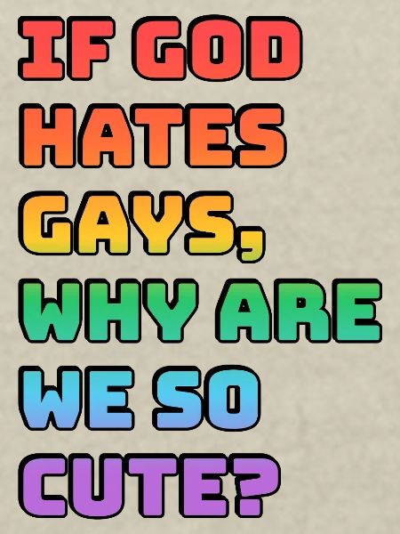 Süßes Pride Regenbogen-Tee