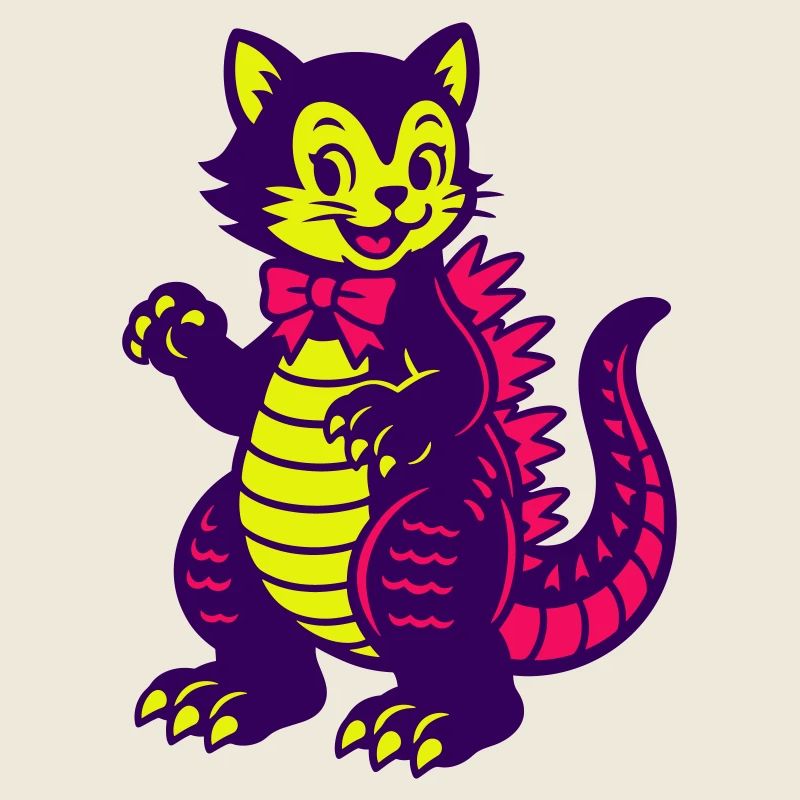 Chat Monstre Super Mignon