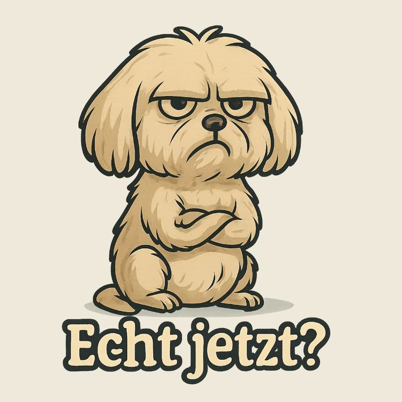 Echt jetzt? – Genervter Malteser