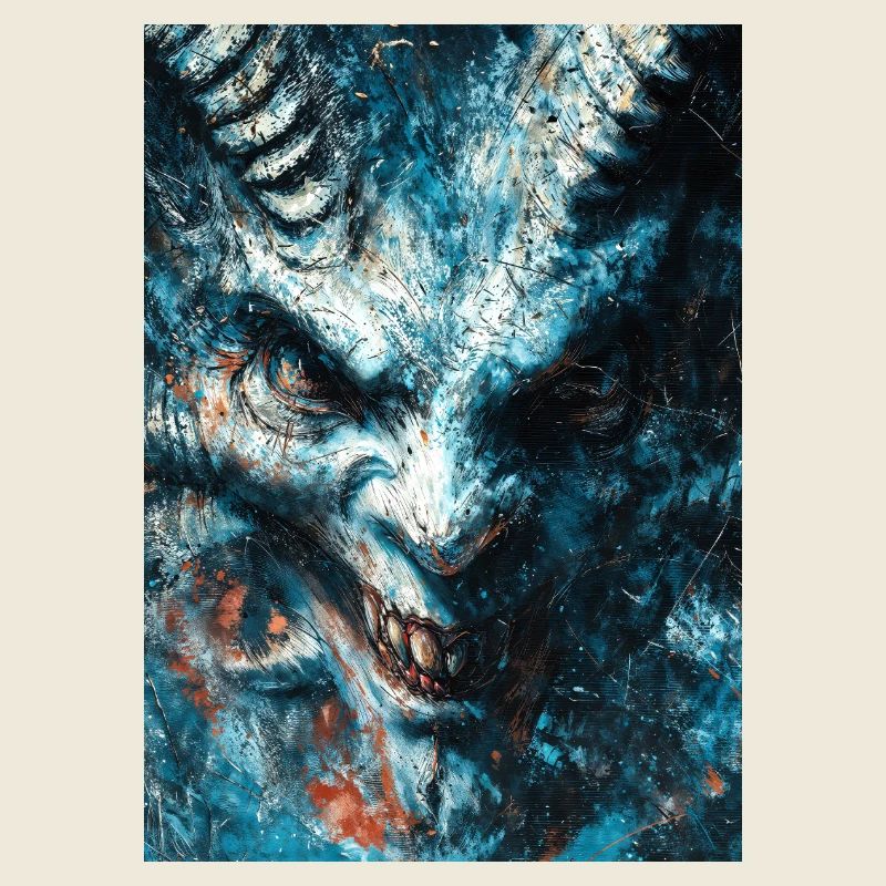 Fierce Icewyrm Portrait
