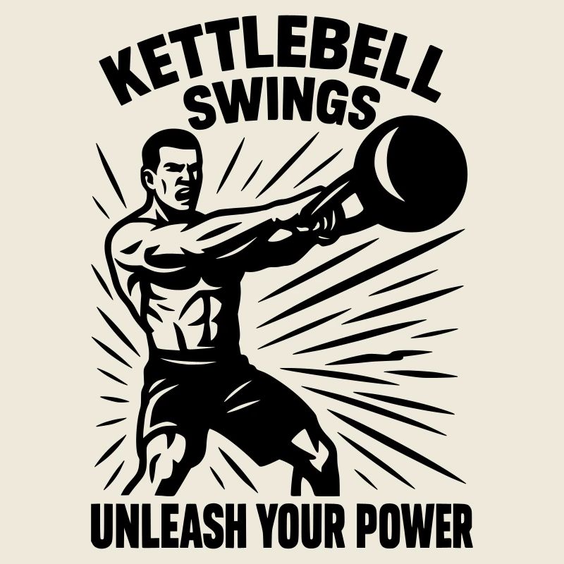 Entraînement avec kettlebell