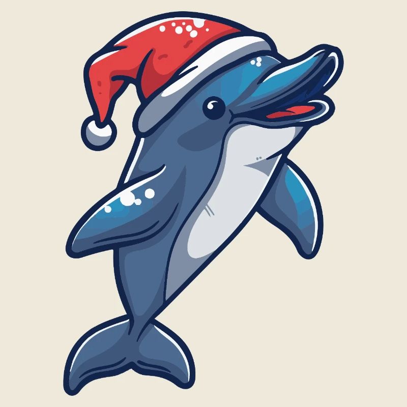 Delfin Weihnachten