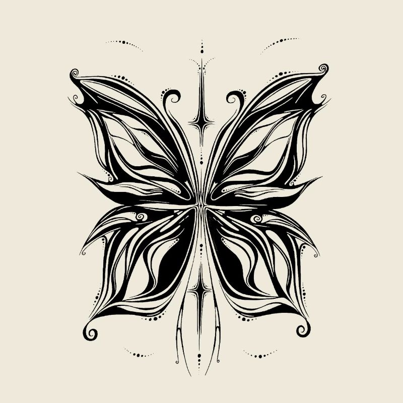 Zeichnung Schmetterling