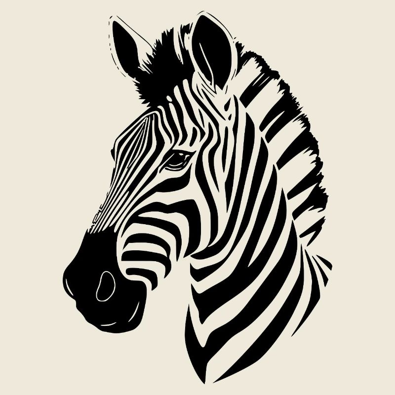 Zebra T-shirt Geschenk