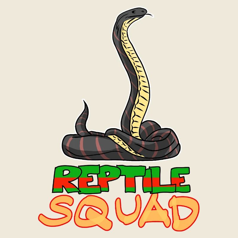 Reptile Squad Cool Snake Graphic