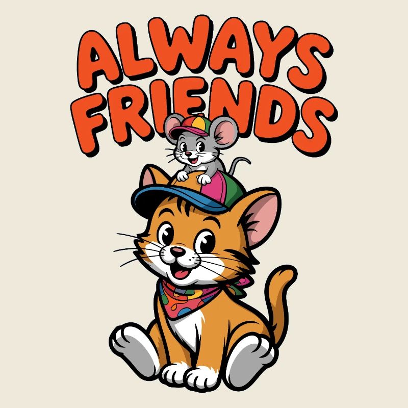 Immer Freunde Katzen Maus