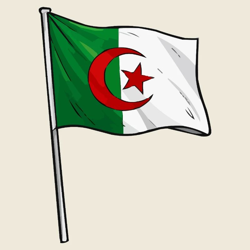 Drapeau algérien