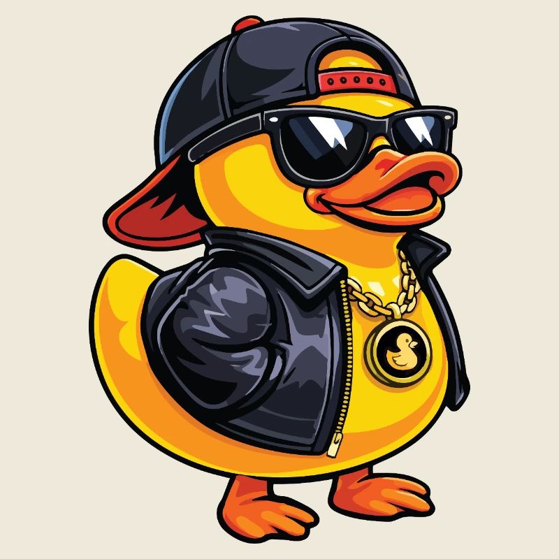 Cool Rubber Duck Duck Lover Duckie Duckling