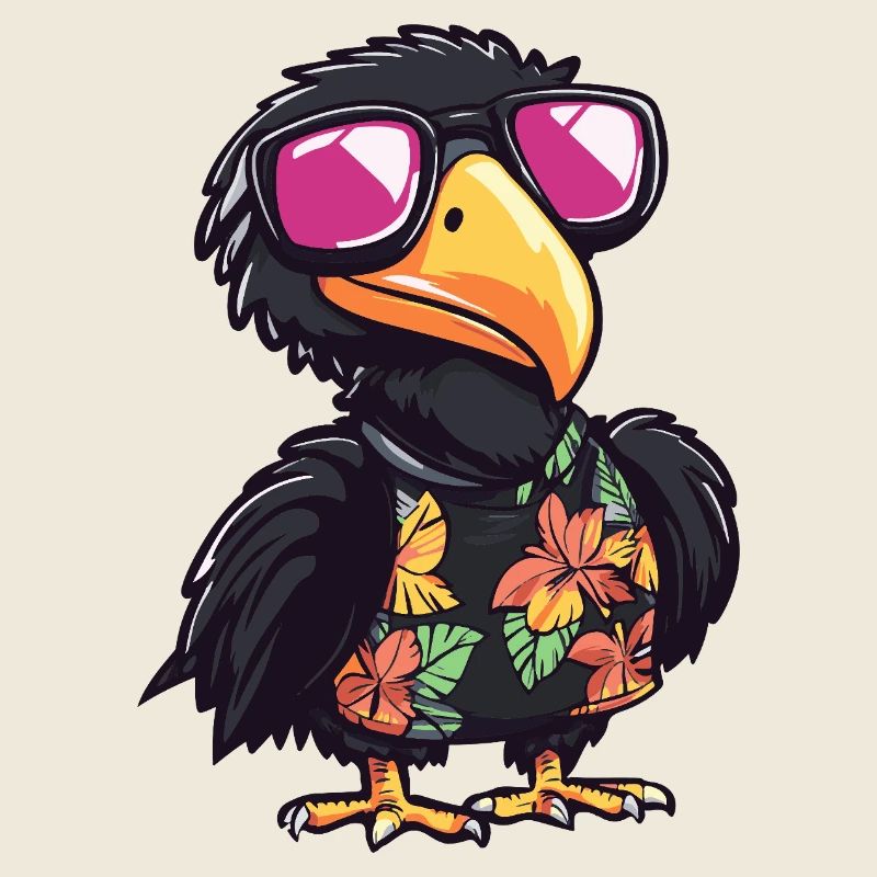 Harpy Bird Comic Holiday