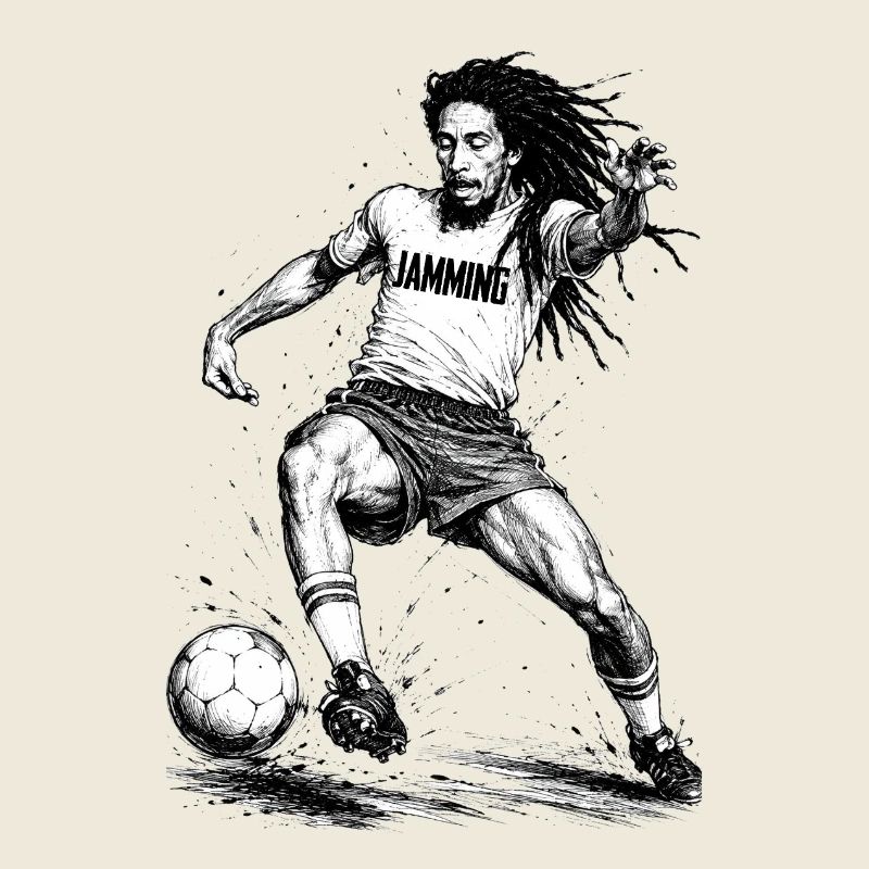 Jammin Kick Dreadlock Fußballheld