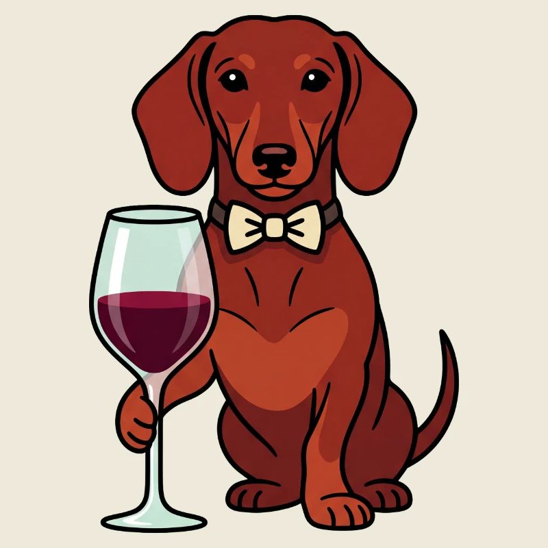 Edler Dackel & Wein: Dein neuer Sommelier