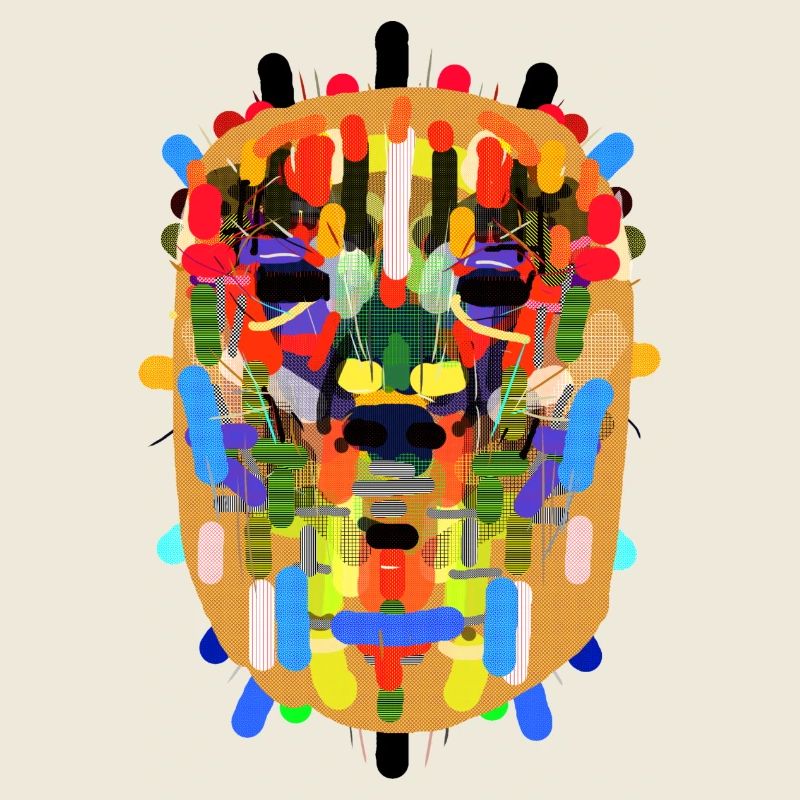 Brasilien Maske