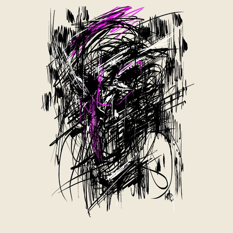 Nosferatu Horror Monster Abstrakt