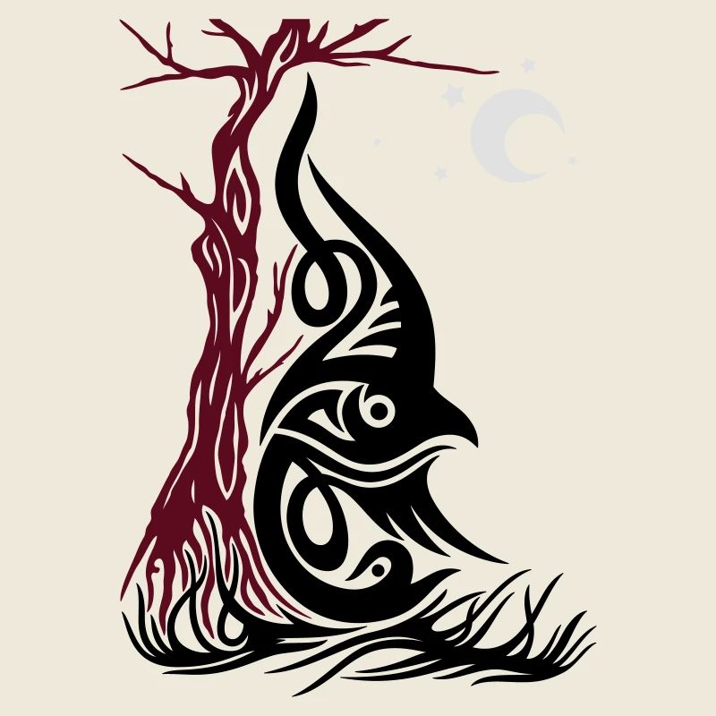 Pagan Art, Green Man, Fantasy Dwarf
