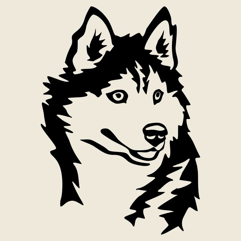 Husky head