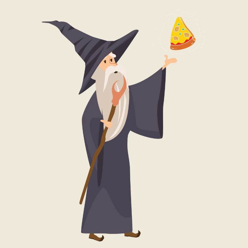 Magicien invoque la pizza – Fantasy RPG Design