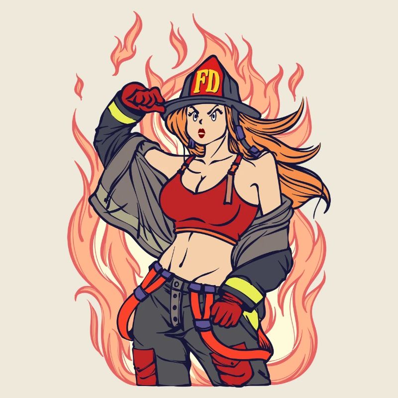 Sauveteur Travaux d’extinction Fire Lifesaver Brigade de pompiers