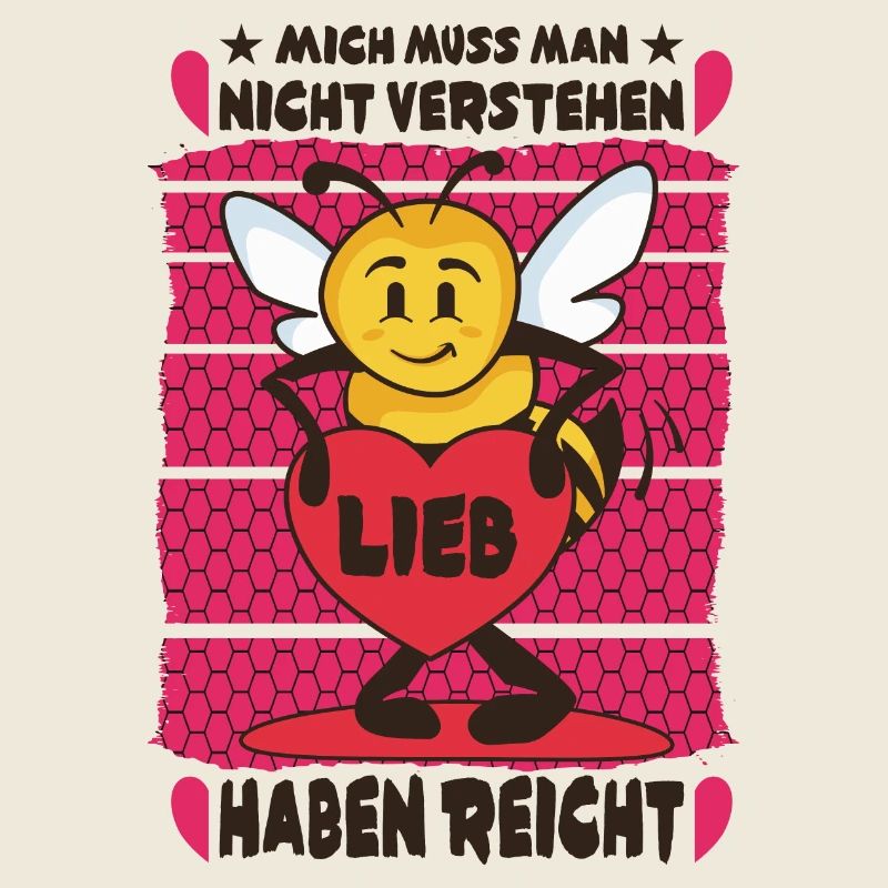 Kleine Biene mit Herz