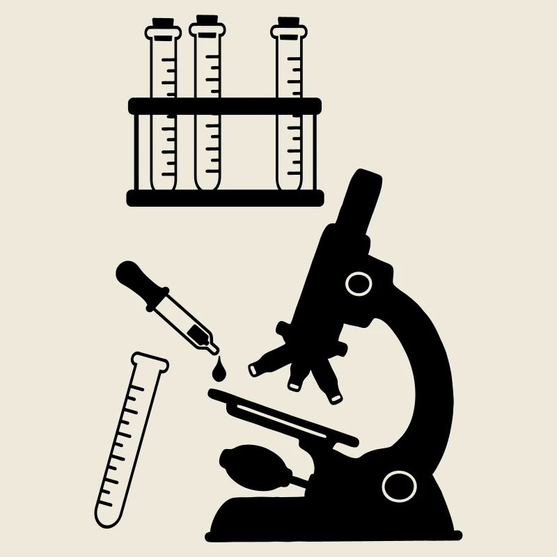 Recherche en laboratoire de microscope