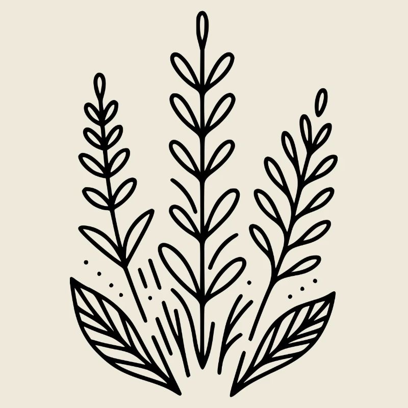 Design minimaliste - Plantes