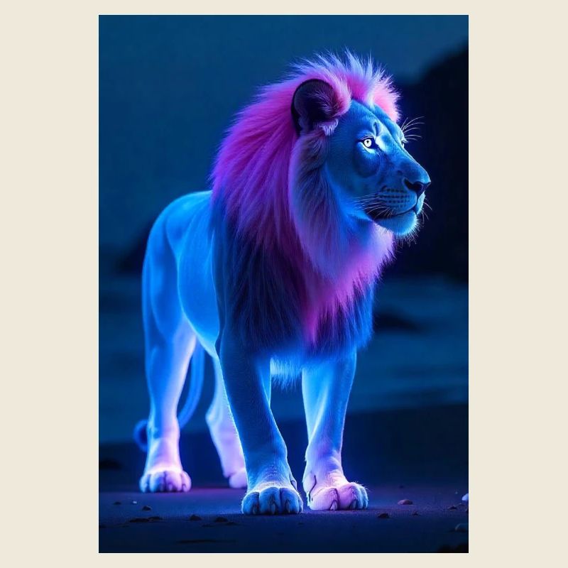 Magie animale Lion