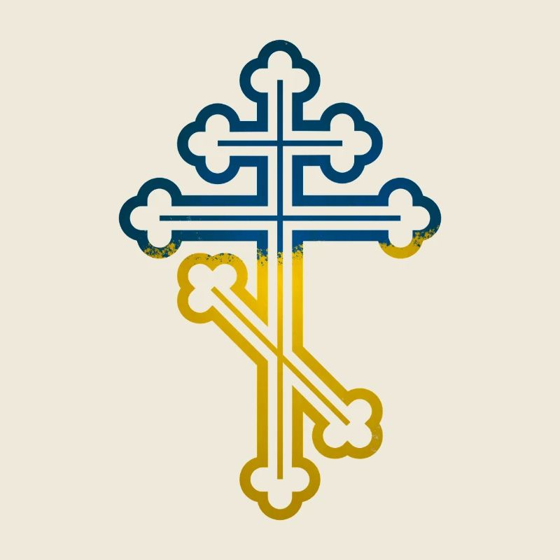 Croix orthodoxe ukrainienne