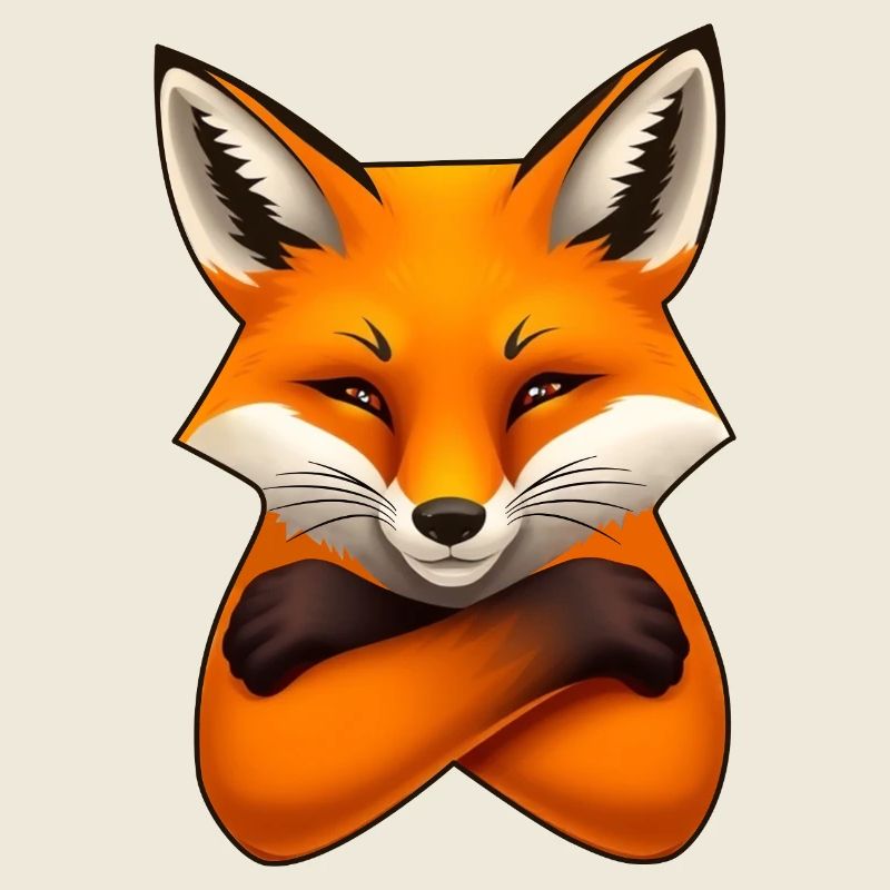 Fox Illustration – Minimalist Design