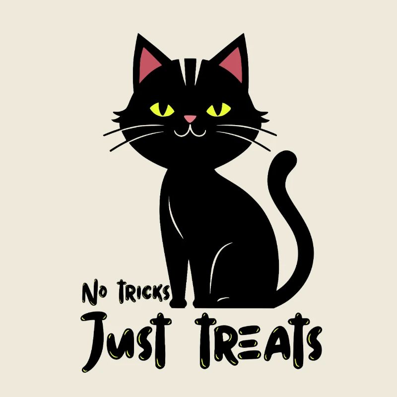Glowing Cat Silhouette Illustration