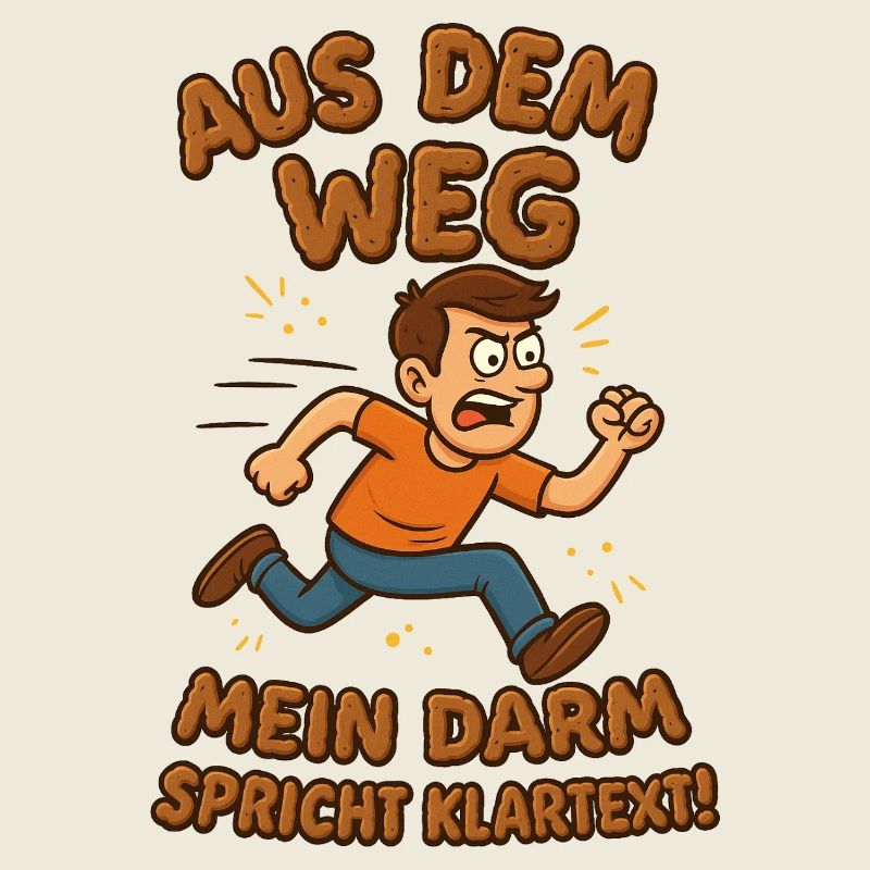 Aus dem Weg Klo Darm Klartext
